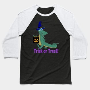 Cute Bayou Louisiana Alligator Halloween Gift Baseball T-Shirt